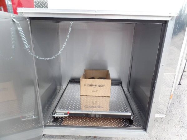 8.5' x 16' Concession Trailer White Food Event Catering - Image 11