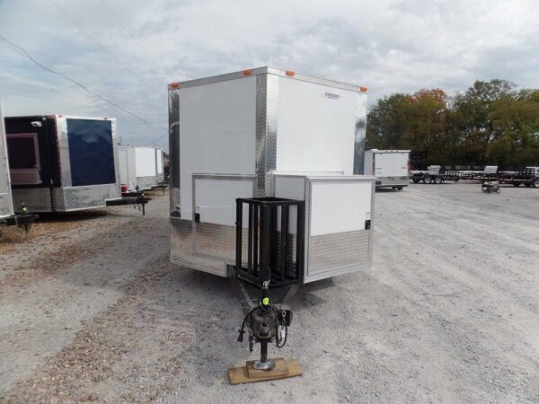 8.5' x 16' Concession Trailer White Food Event Catering - Image 13