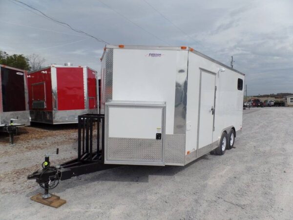 8.5' x 16' Concession Trailer White Food Event Catering - Image 17