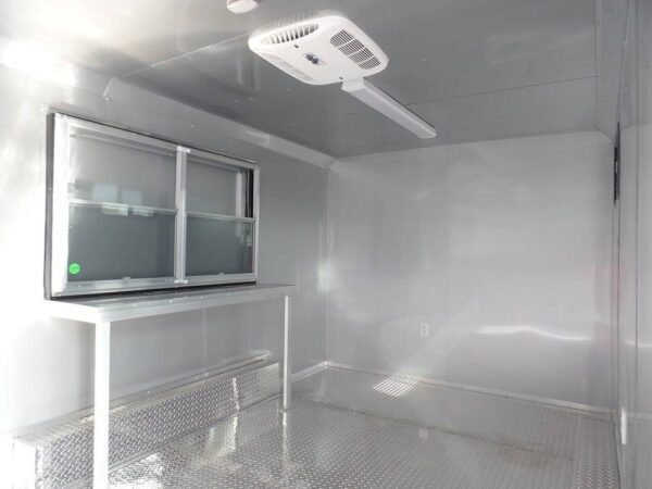 8.5' x 16' Concession Trailer White Food Event Catering - Image 19