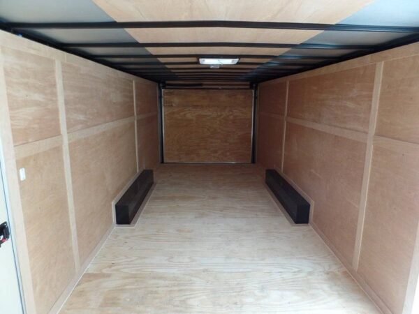 Enclosed Trailer 8.5' X 24' Indigo Blue Equipment Hauler Storage - Image 16