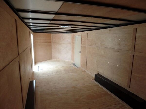 Enclosed Trailer 8.5' X 24' Indigo Blue Equipment Hauler Storage - Image 9