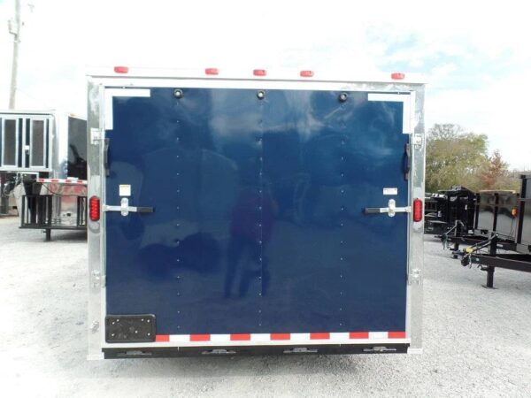 Enclosed Trailer 8.5' X 24' Indigo Blue Equipment Hauler Storage - Image 8