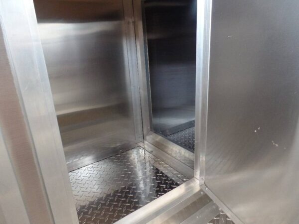 8.5' x 16' Lime Green Concession Food Trailer - Image 12