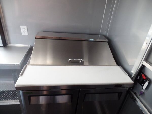 8.5' x 16' Food Event Concession Emerald Green Trailer With Appliances - Image 30