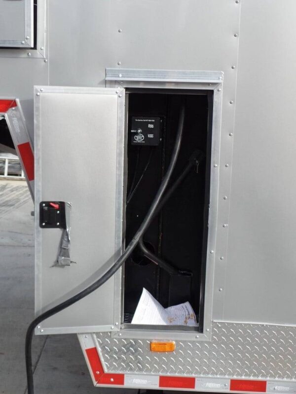 8.5x36 Silver Frost Enclosed Equipment Hauler Trailer - Image 14