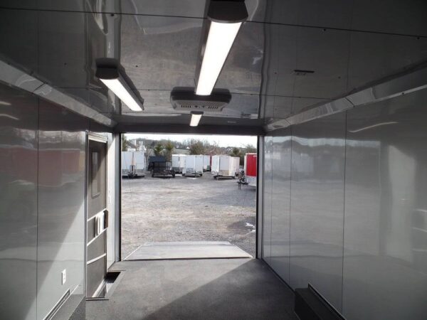 8.5x36 Silver Frost Enclosed Equipment Hauler Trailer - Image 19