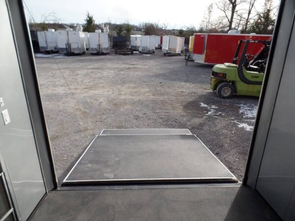 8.5x36 Silver Frost Enclosed Equipment Hauler Trailer - Image 7