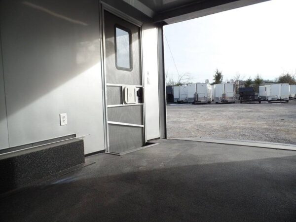 8.5x36 Silver Frost Enclosed Equipment Hauler Trailer - Image 8