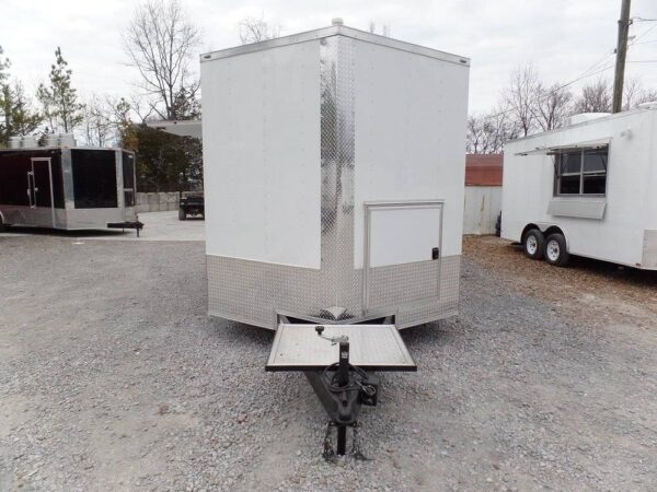 8.5' x 16' Concession Food Trailer White Event Catering - Image 13