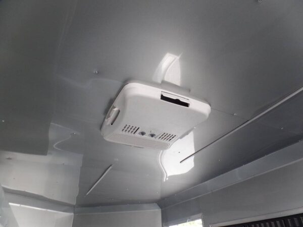 8.5' x 16' Orange Ticket Booth Custom Enclosed Trailer - Image 7