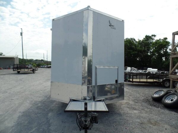 8.5' x 16' Concession Trailer White Food Event Catering - Image 5