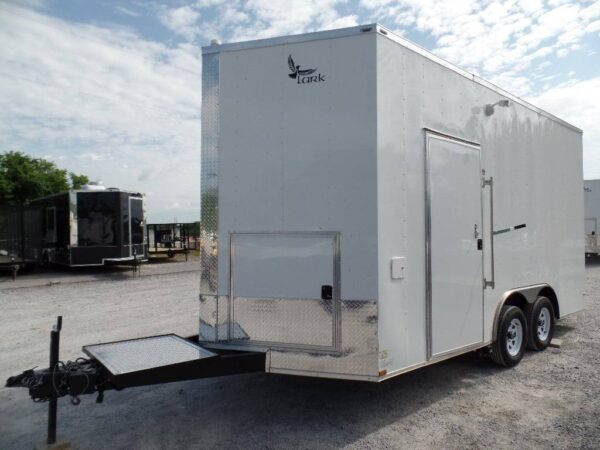 8.5' x 16' Concession Trailer White Food Event Catering - Image 14