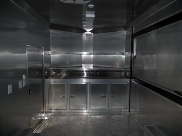 8.5' x 16' Concession Trailer White Food Event Catering - Image 17