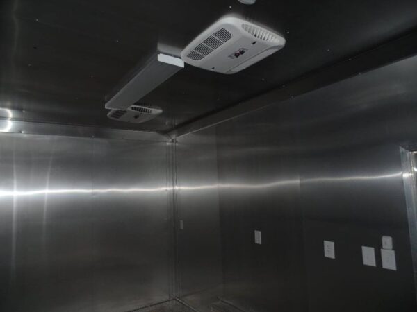 8.5' x 16' Concession Trailer White Food Event Catering - Image 3