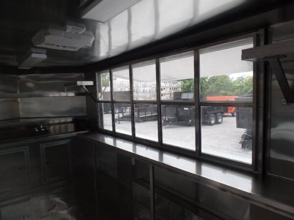 8.5' x 16' Concession Food Trailer White Event Catering - Image 3
