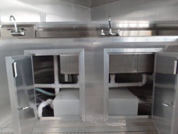 8.5' x 16' Concession Food Trailer White Event Catering - Image 8