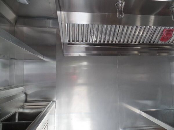 8.5' x 16' Concession Trailer Food Orange Event Catering - Image 5